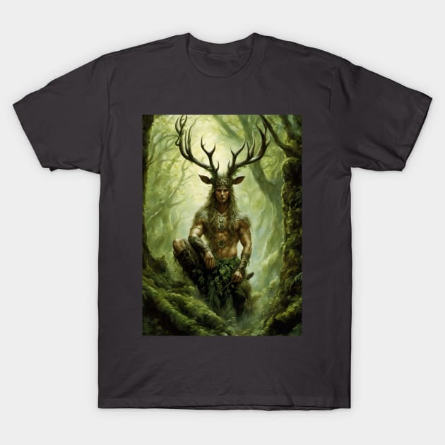 Cernunnos T-Shirt by FineArtworld7